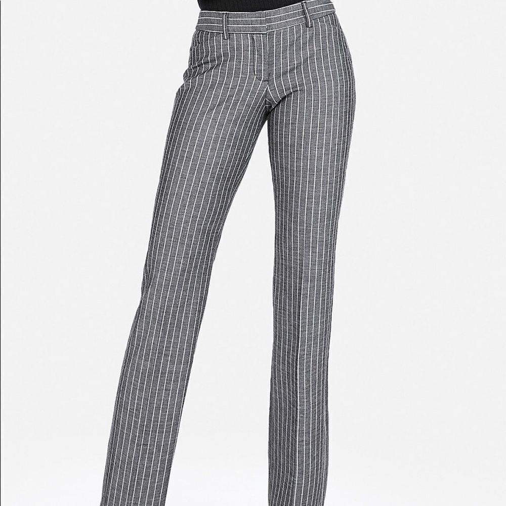 Hplow Rise Barely Boot Ticking Stripe Pant - image 2